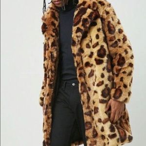 Fake Fur Cheetah Jacket